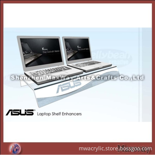 High Grade Acrylic Laptop Display Shelf with Creative Design